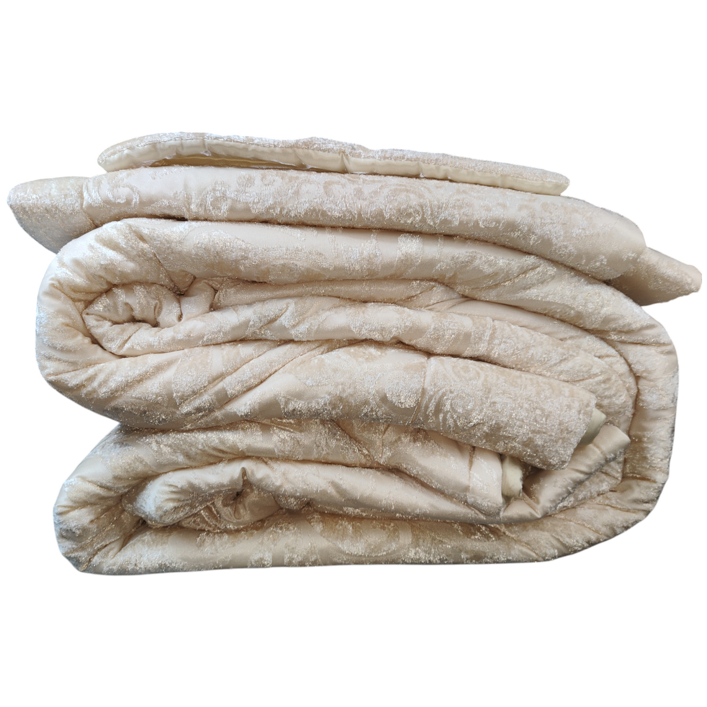 Colcha e Edredom Valeria – Elegância e Conforto em 3 Cores, Conjunto de 4 Peças (270x270 cm)