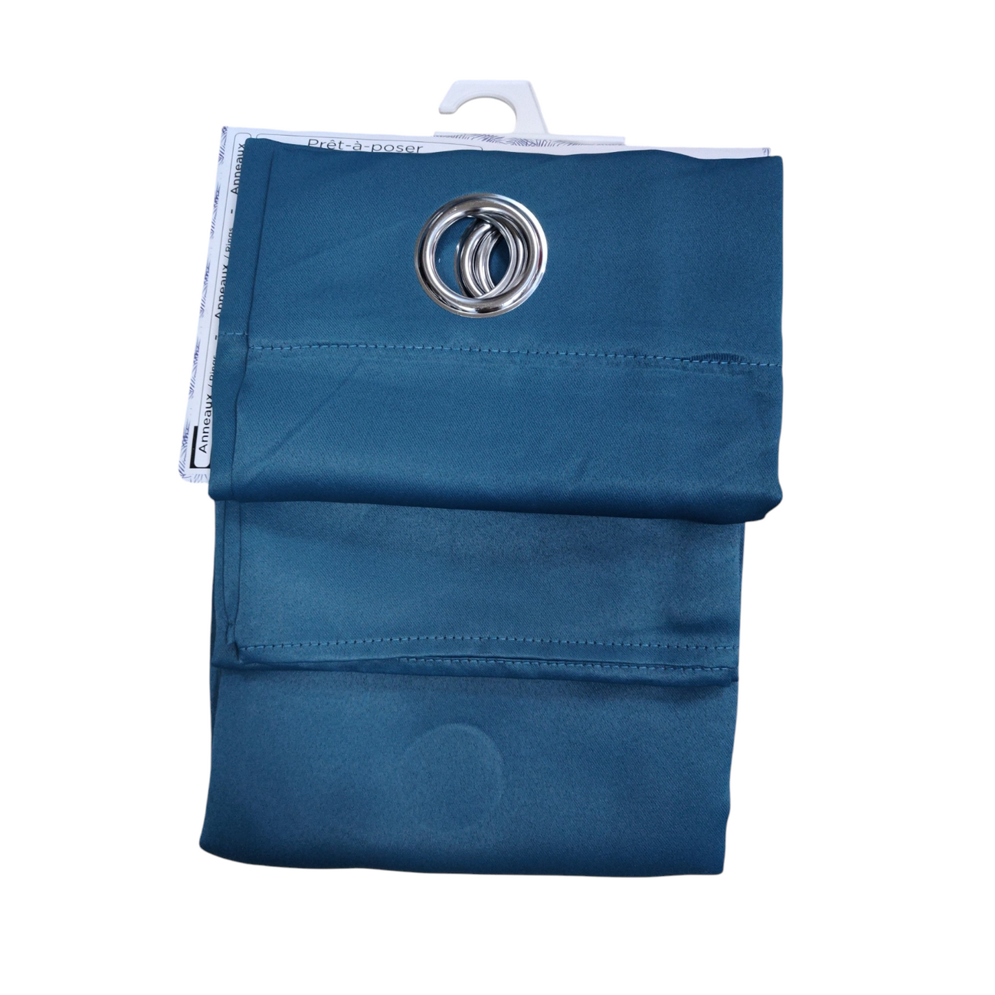 CORTINA MODELO CRYSTAL 140 X 240 CM - COLOR AZUL TURQUESA