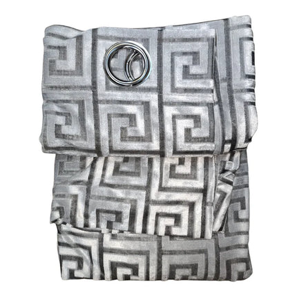 Pack Tóquio Gris – Colcha + 2 Pares de Cortinas a Juego