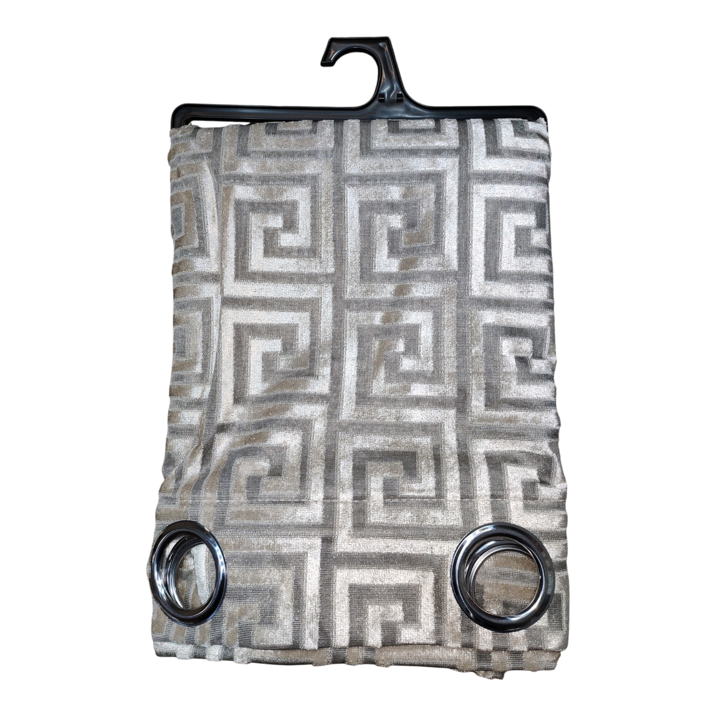 CORTINA MODELO VERSACE TRANSLÚCIDO 140 X 260 CM - COLOR BEIGE