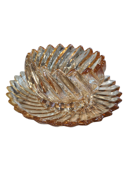Set de 6 Cuencos de Cristal con Plato – Alta Calidad (12 Piezas)
