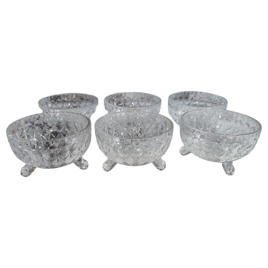 Set de 6 Cuencos de Cristal para Azúcar – Elegancia y Funcionalidad en Tu Mesa
