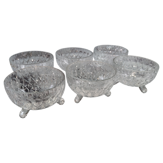 Set de 6 Cuencos de Cristal para Azúcar – Elegancia y Funcionalidad en Tu Mesa