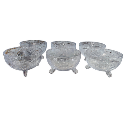 Set de 6 Cuencos de Cristal para Azúcar – Elegancia y Funcionalidad en Tu Mesa