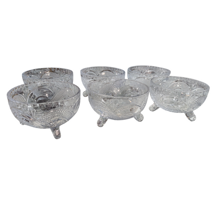 Set de 6 Cuencos de Cristal para Azúcar – Elegancia y Funcionalidad en Tu Mesa