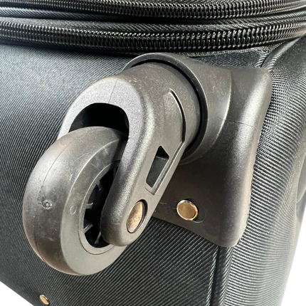 ✈️Maleta Resistente y Elegante – Viaja con Estilo y Seguridad - COLOR NEGRO