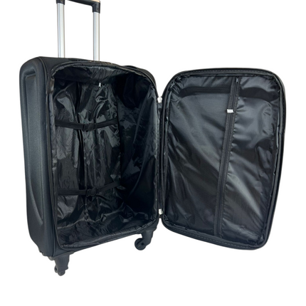 ✈️Maleta Resistente y Elegante – Viaja con Estilo y Seguridad - COLOR NEGRO