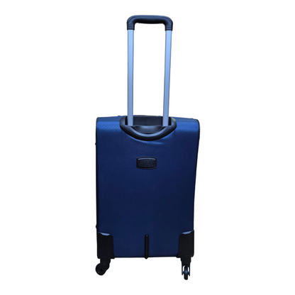 🧳 Pack de 3 Maletas de Viaje Azules con Ruedas Giratorias 360º