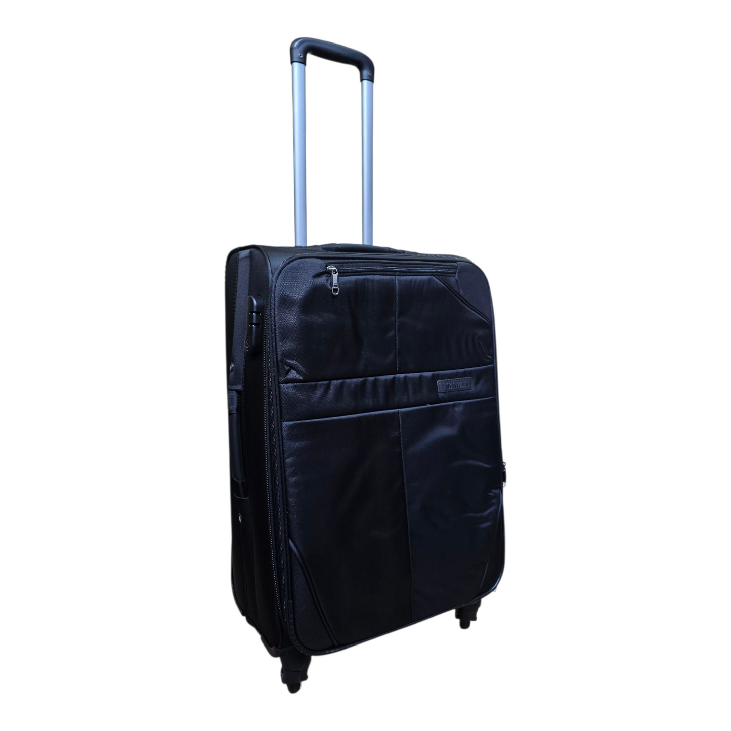 🧳 Pack de 3 Maletas de Viaje Negras con Ruedas Giratorias 360º