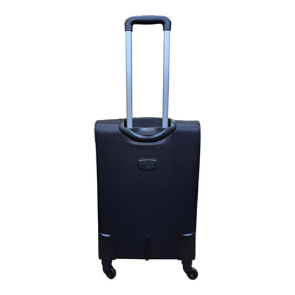 🧳 Pack de 3 Maletas de Viaje Negras con Ruedas Giratorias 360º