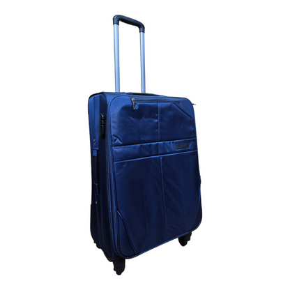 🧳 Pack de 3 Maletas de Viaje Azules con Ruedas Giratorias 360º