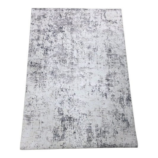 Alfombra Abstracta Mármol Claro