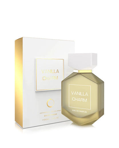 Vanilla Charm – Camara (100 ml EDP) · Perfume Árabe Unisex Dulce, Cremoso y Seductor