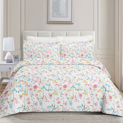 Colcha Bouti Reversible  — Modelo FLORAL