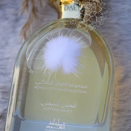 🌸 Cotton Abyed Eau de Parfum 100ml de Mamlakat Al Oud - Perfume Femenino de Lujo Importado de Dubai