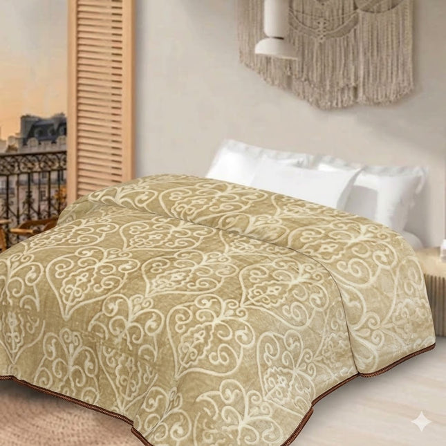 Manta Raschel 220 x 240 cm – 2 kg – 100% Poliéster