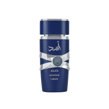 🌺 Buy Lattafa Asad Zanzibar Eau de Parfum for Men and Women - Exotic and Tropical Fragrance