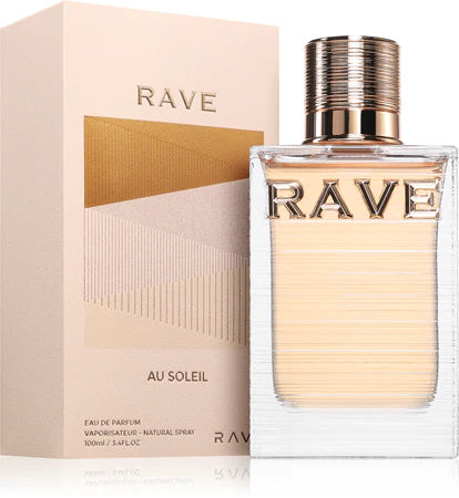 RAVE Au Soleil – Eau de Parfum 100 ml | Aroma Fresco y Elegante con Toque Soleado
