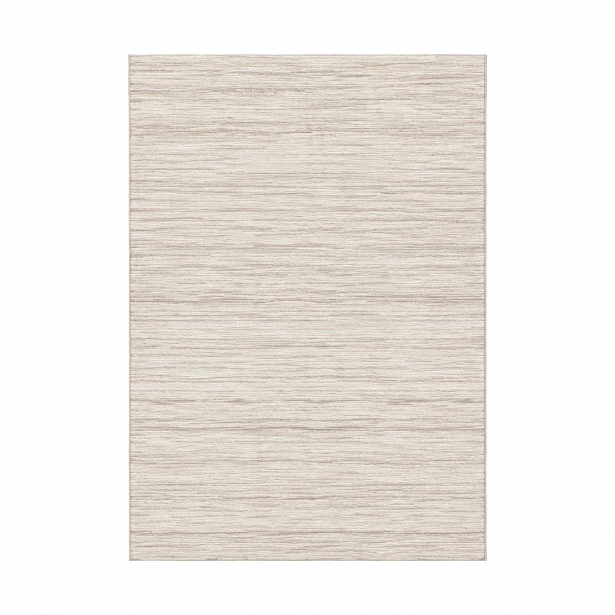 Alfombra Lineal de Rayas Finas en Gris o Beige — Beige claro / Beige — imagen provisional del proveedor