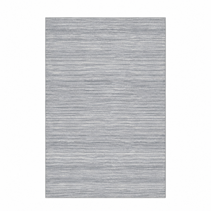 Alfombra Lineal de Rayas Finas en Gris o Beige — Gris / Gris oscuro — imagen provisional del proveedor