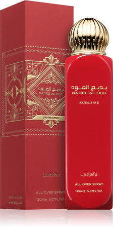 🖤 Spray Corporal Perfumado Lattafa Badee Al Oud 150 ml – Oud Especiado con Carácter