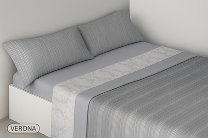 Juego de Sábanas Coralina Premium 180 GSM – Invierno, 3 Piezas, Extra Suaves y Térmicas – Estilo Moderno (Camas 90/135/150)