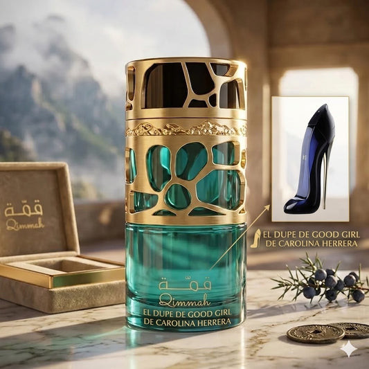 ☕ Qimmah for Women de Lattafa - Perfume Gourmand con Notas de Almendra y Café