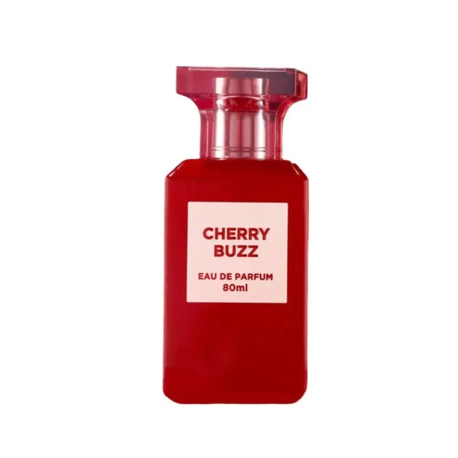 Cherry Buzz Eau de Parfum 80ml – Perfume Dulce y Atractivo con Toques de Cereza y Vainilla