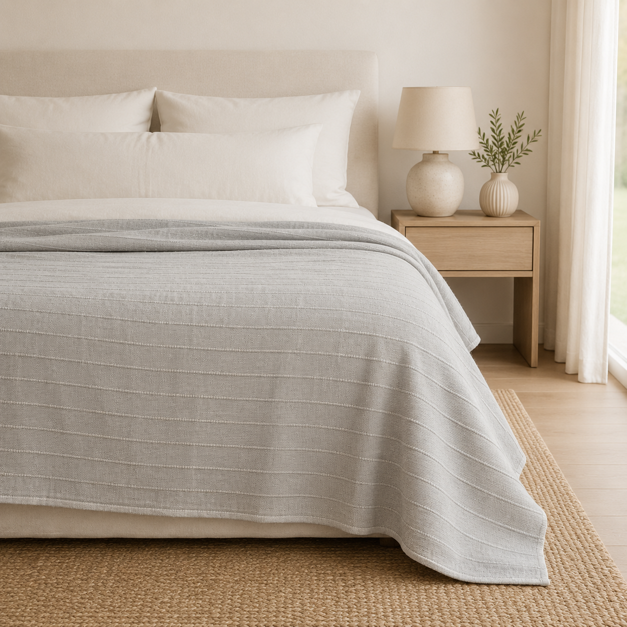 Colcha Multiusos Bambú 230 x 260 cm