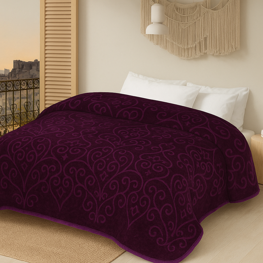 Manta Raschel 220 x 240 cm – 2 kg – 100% Poliéster