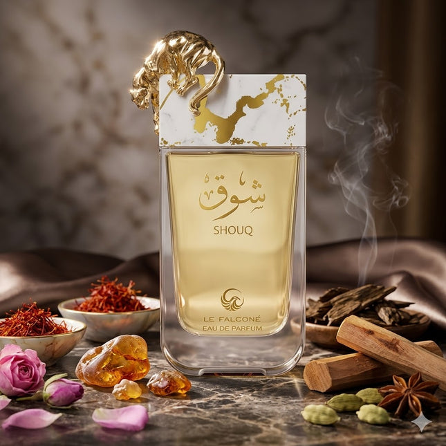 Shouq by Le Falcone Eau de Parfum – Doçura cítrica, cremosa e muito viciante
