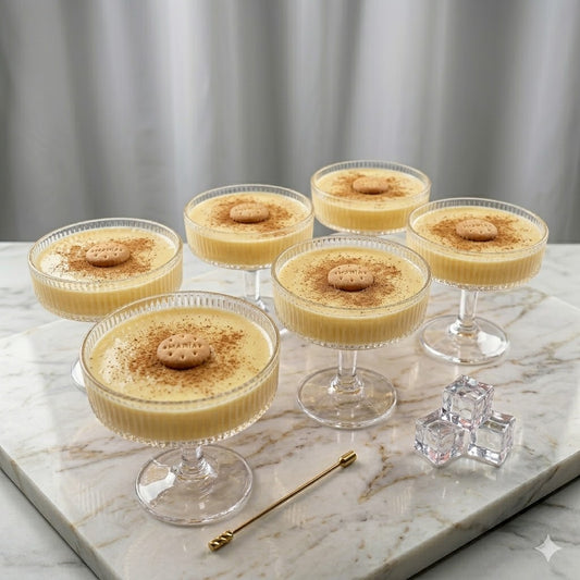Set 6 Copas Cristal Éclat Estriado para Postres