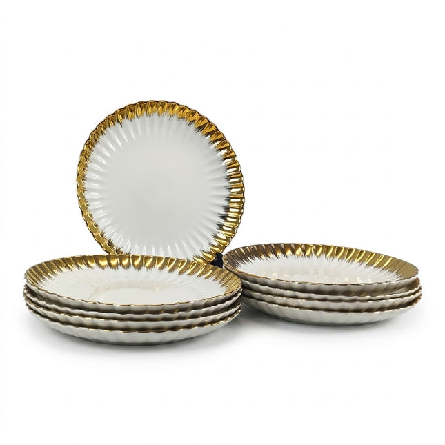 Conjunto de cerâmica decorativa Ø25cm (embalagem de 6 peças)