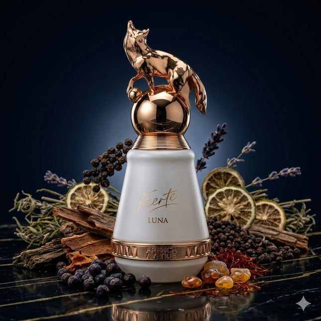Fierte Luna by French Avenue Eau de Parfum 80 ml – Doçura cítrica, quente e elegante