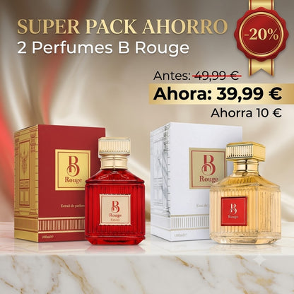 Pack Ahorro B Rouge – 2 Perfumes de 100 ml