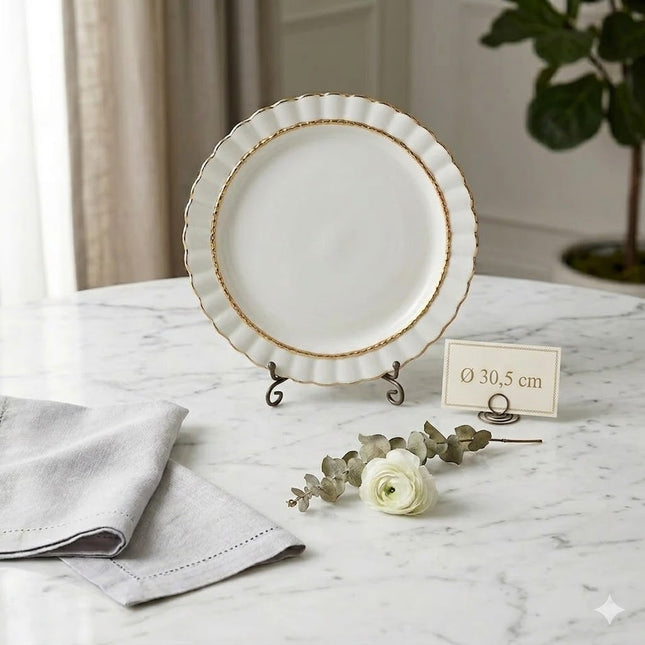 Decorative ceramic set Ø30.5cm