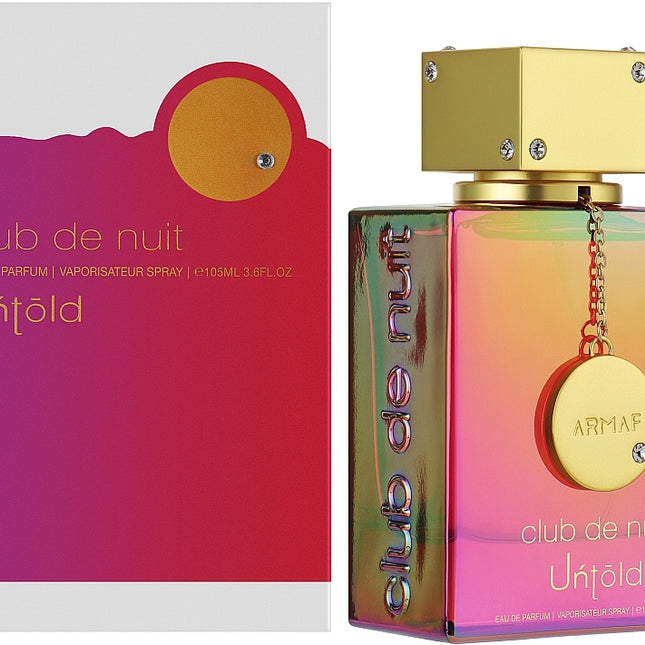 Club de nuit Untold ARMAF Perfumes - Majestuosa Elegancia Oriental