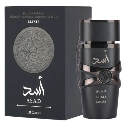 Asad Elixir da Lattafa Perfumes – Intensidade masculina com alma oriental