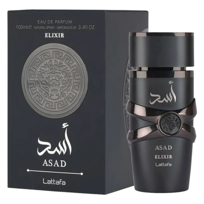 Asad Elixir de Lattafa Perfumes – Intensidad masculina con alma oriental