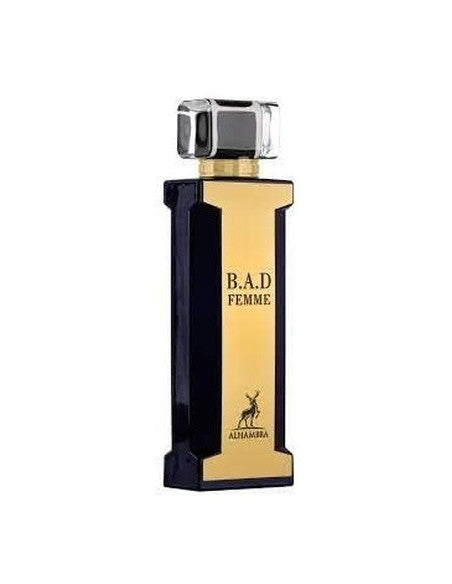 B.A.D Femme – Eau de Parfum 100 ml | Elegante, Intenso y Muy Femenino (Alhambra)