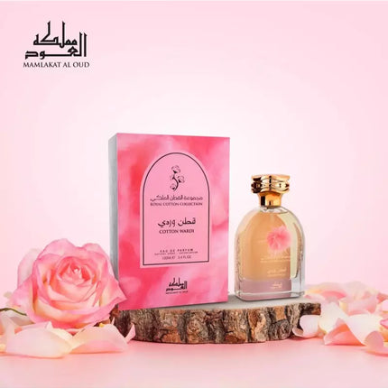 🌸 Cotton Wardi by Mamlakat Al Oud - Floral Fruity Women's Perfume with Notes of Blackcurrant and Jasmine