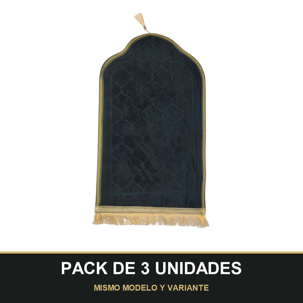 PACK DE 3 UNIDADES — Sajjada pequeña. MISMO MODELO Y VARIANTE