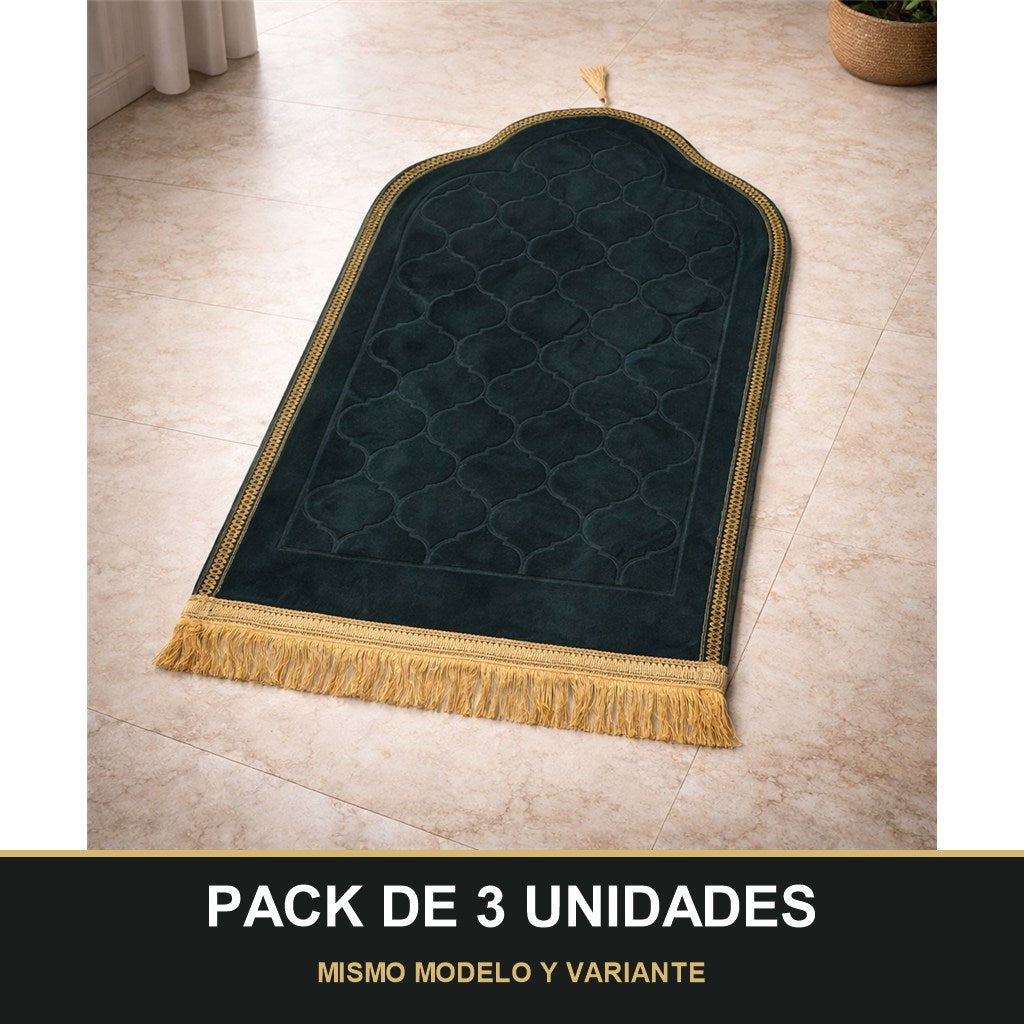 PACK DE 3 UNIDADES — Sajjada pequeña. MISMO MODELO Y VARIANTE