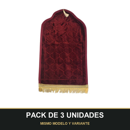 PACK DE 3 UNIDADES — Sajjada pequeña. MISMO MODELO Y VARIANTE