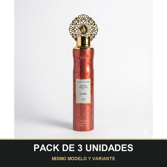 PACK DE 3 UNIDADES — Ambientador Lamis de Imany · 300 ml. MISMO MODELO Y VARIANTE