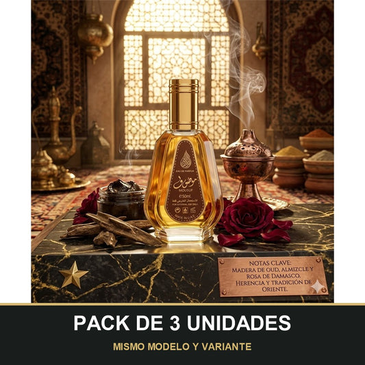 PACK DE 3 UNIDADES — Mousuf de Ard Al Zaafaran · 50 ml. MISMO MODELO Y VARIANTE