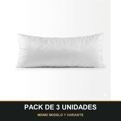 PACK DE 3 UNIDADES — Almohada de Fibra Luitex La Ardilla para Cama de 70/90/135/150 cm. MISMO MODELO Y VARIANTE