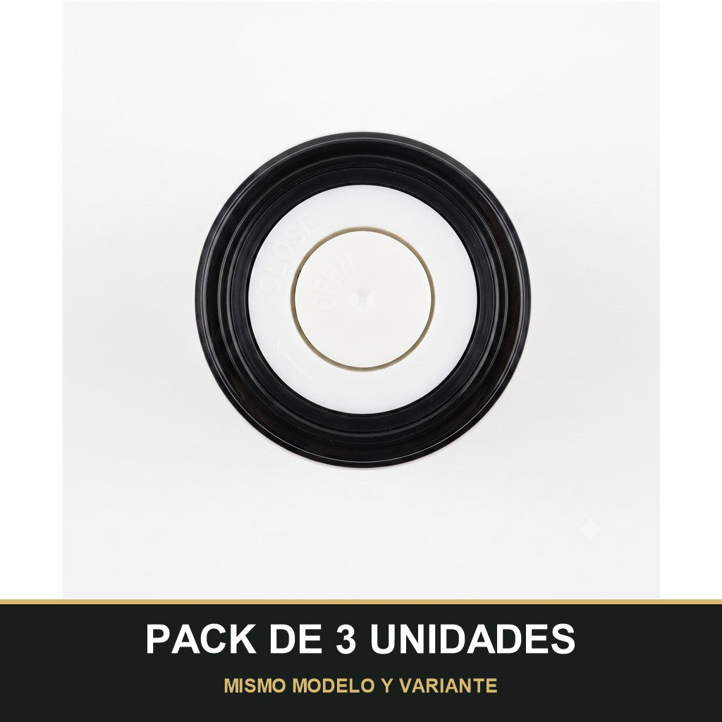 PACK DE 3 UNIDADES — Termo de Acero Inoxidable para Café y Bebidas – Aislante Térmico con Tapa Vaso. MISMO MODELO Y VARIANTE