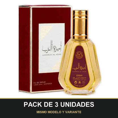 PACK DE 3 UNIDADES — Ameerat al Arab de Asdaaf · 50 ml. MISMO MODELO Y VARIANTE