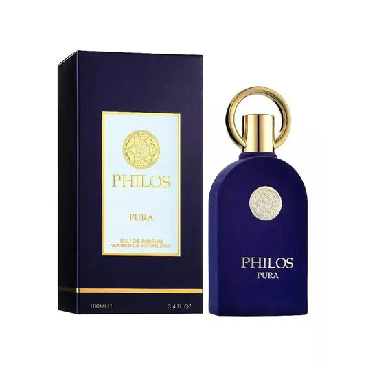 Philos Pura – Eau de Parfum 100 ml | Elegante, Fresco y Sofisticado (Maison Alhambra)